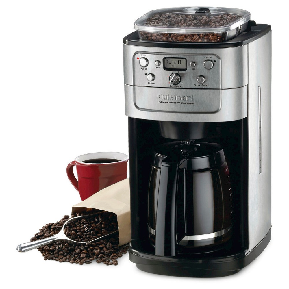 UPC 086279016522 product image for Cuisinart Fully Automatic Grind & Brew 12 Cup Coffee Maker - Brushed Chrome DGB- | upcitemdb.com