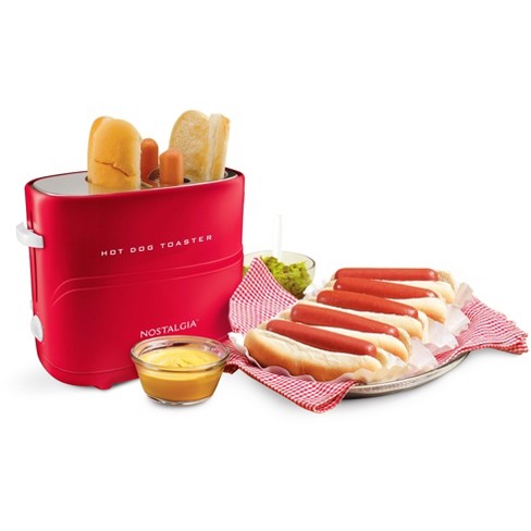 Nostalgia Retro Series Pop Up Hot Dog Bun Toaster