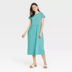 Women's Short Sleeve Babydoll T-Shirt Dress - Universal Thread™