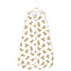 Hudson Baby Cotton Long-Sleeve Wearable Sleeping Bag, Sack, Blanket, Teddy Bear Sleeveless - 2 of 4
