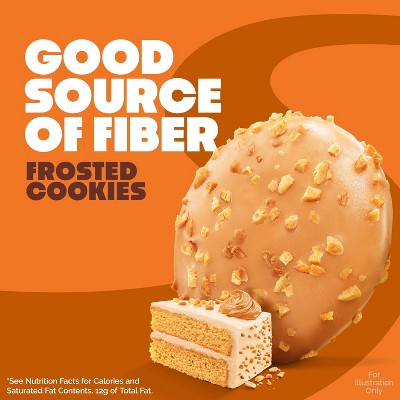 Quest Nutrition Bake Shop Peanut Butter Cake Flavor Frosted Cookies - 5g Protein - 7.04oz/8ct