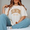 Simply Sage Market Women's Yellowstone Est. 1872 Short Sleeve Garment Dyed Tee - 2 of 4