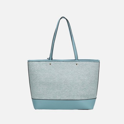 MKF Collection Juno Large Vegan Leather Tote Bag for Women by Mia K - Black — фото 4