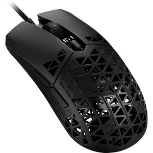 ASUS TUF M4 Air Wired Gaming Mouse - P307, Durable and Ultralight Air Shell Design, IPX6 Water Resistance, Black - 1 of 4