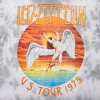 Led Zeppelin U.S. Tour 1975 T-Shirt - Vintage Rock Tee - image 4 of 4