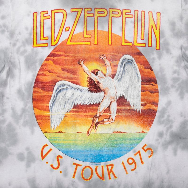 Led Zeppelin U.S. Tour 1975 T-Shirt - Vintage Rock Tee, 4 of 7