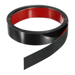 Unique Bargains Self-Adhesive Stainless Steel Mirror Finish Peel and Stick Wall Trim - 1 of 4
