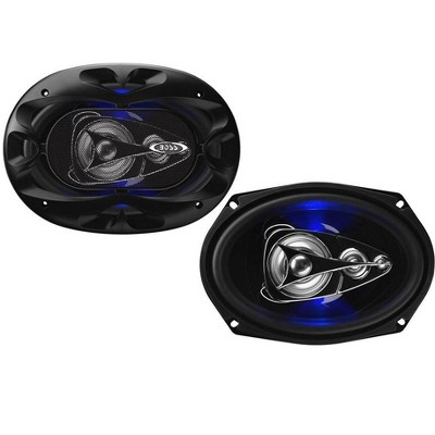 Boss BE694 Rage 6" x 9" 4 Way 500W Full Range Mobile Audio/Video Speakers, Pair