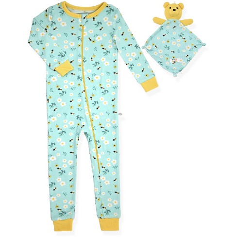 Sleep On It Infant Girls 2-Piece Super Soft Jersey Snug-Fit Pajama Set with  Matching Socks - Ballerina Dreams, Size 24M