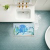 Stupell Industries Fun Blue Fish Underwater Printed Plush Bathroom Floor Mat, design by Audrey Jeanne Roberts - 4 of 4