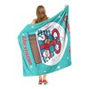 Warner Bros. Frosty the Snowman Tis The Season Silk Touch Throw Blanket 50x60 Inches - 4 of 4