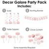 Big Dot of Happiness Pink Rose Gold Birthday - Happy Birthday Party Supplies Decoration Kit - Decor Galore Party Pack - 51 Pieces - 2 of 4