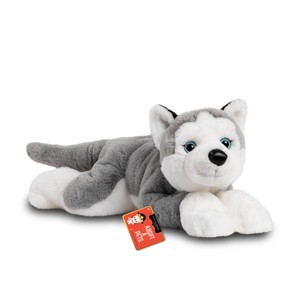 FAO Schwarz Adopt-A-Pets Husky 22" Stuffed Animal with Adoption Certificate - 1 of 4