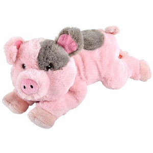 Wild Republic Ecokins Pig Stuffed Animal, 12 Inches - 1 of 1