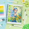 Ohuhu Alcohol Markers Brush Tip: 36-Color Double Tipped Art Marker Set -Honolulu -Supreme Brush & Chisel -Refillable - 2 of 4