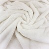 HGTV Super Luxe Faux Fur Throw Blanket Snowbound 50 x 70 inches - 4 of 4