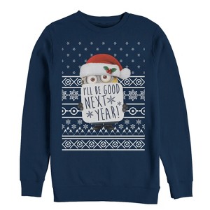 Men's Despicable Me Christmas Good Minion Sweatshirt - 1 of 3