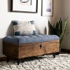 Liam Tufted Cocktail Ottoman  - Safavieh - 2 of 4