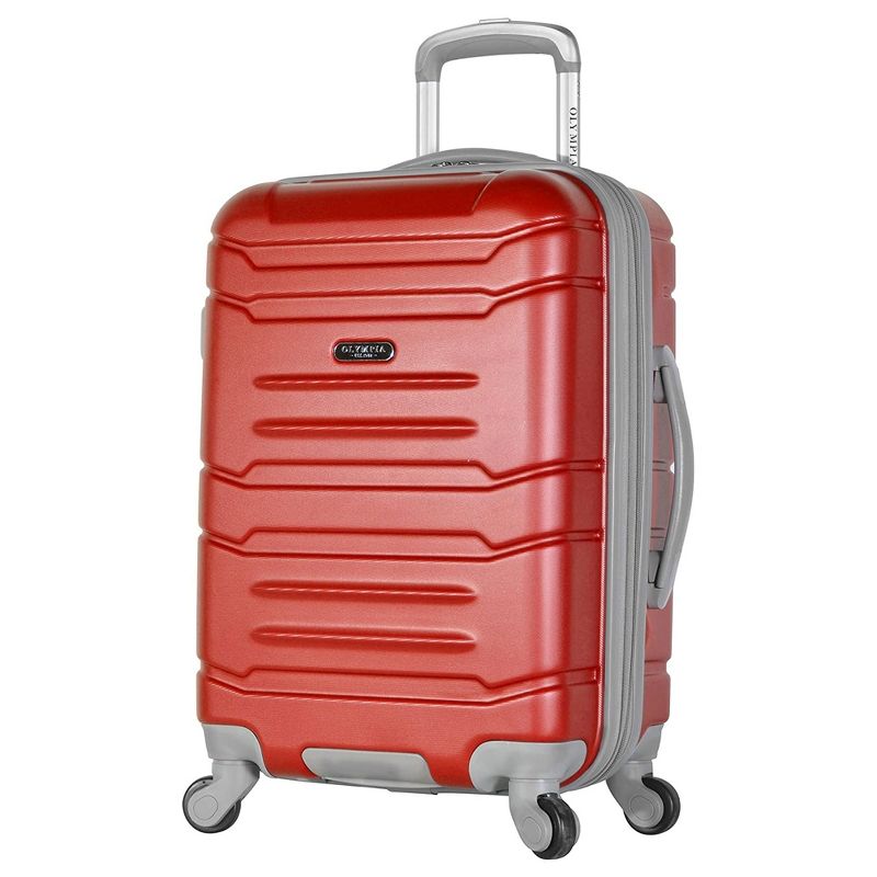 Olympia Denmark 21" Expandable Carry On 4 Wheel Spinner Luggage Suitcase, 1 of 7