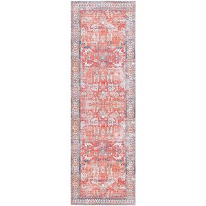 Arizona ARZ119 Machine Washable Skid Resistant Power Loomed Indoor Rugs - Safavieh - 1 of 4