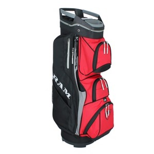 Ram Golf Deluxe Cart Bag with 14 Full Length Dividers and Putter Hole - 1 of 1