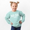 The Juniper Shop Big Sis Club Toddler Graphic Sweatshirt - 2 of 2