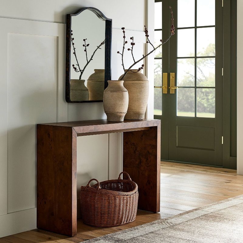 Ogden Burled Wood Console Table - Threshold™ designed with Studio McGee, 2 of 13