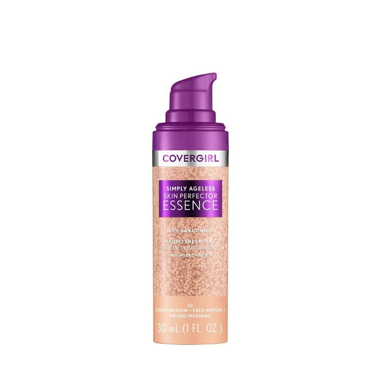 COVERGIRL Simply Ageless Skin Perfector Essence Vegan Foundation - 1 fl oz, 3 of 15