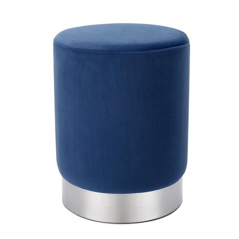 Velvet hot sale ottoman target