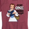 Women's - Disney Princess - Belle One More Page Short Sleeve Graphic T-Shirt - 2 of 4