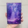Violet Refrigerator Magnets with Acrylic Craft Decoration Flowing Sand Home Decor Festival Gifts - 2 of 4