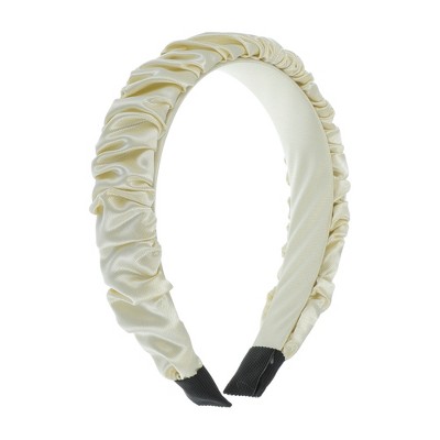 Unique Bargains Women's Classic Pleated Headband 6.69"x1.38" 1 Pc