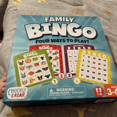 Chuckle & Roar Family Bingo - Kids Educational Bingo Game : Target