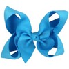 Kitcheniva Girls 4.5" Grosgrain Ribbon Hair Bows 12 Pcs - 4 of 4
