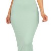 Slickblue Women's Solid Maxi Dress, Sleeveless Stretch Jersey Fabric, Casual Fit, Multi Colors Options, Size S-L - 3 of 4