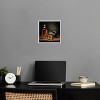 Notoriart Whiskey and Vintage Hat Bar Cart Art For Men Framed - 2 of 4