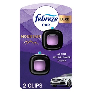 Febreze Car Vent Clip Air Freshener - Mountain