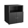 Dolonm Black /White Metal Printer Stand with File Cabinet, Storage Cabinet - 4 of 4