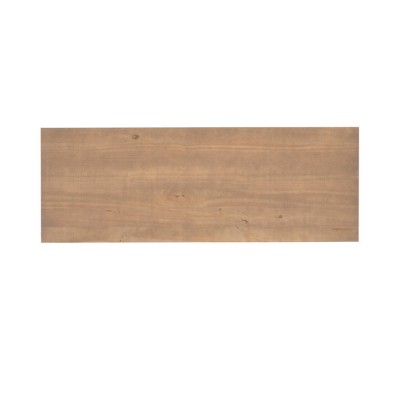 Rustic Gray 48'' Media Stand with Open Shelf and Storage Drawers