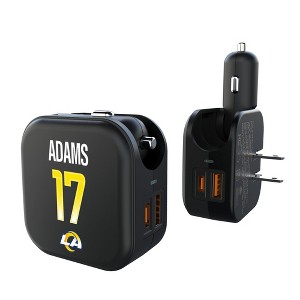 NFL Los Angeles Rams Players Game Tactic 18-Watt 2 in 1 USB A/C Charger - 1 of 3