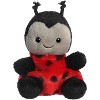 Aurora Palm Pals SpringTime Flutter Bundle – Queeny Bee, Lil Spots Ladybug, Astra Moth & Petunia Butterfly, 5" Plush Set - 3 of 4
