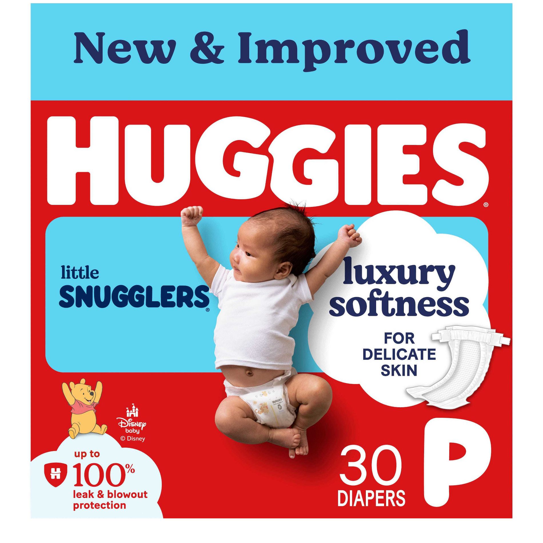 Huggies Little Snugglers Disposable Diapers - (Select Size and Count)