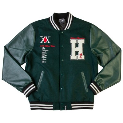 Hunter X Hunter 287th Hunter Exam Long Sleeve Black Varsity Jacket