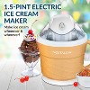 Nostalgia NGCNICM15TN 1.5-Pint Electric Ice Cream Maker - 4 of 4