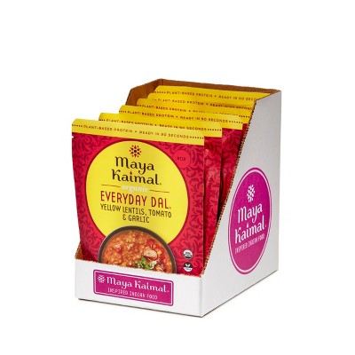 MAYA KAIMAL Yellow Lentil Tomato and Garlic Everyday Dal - 10oz
