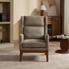 CENGHU 26.18" Wide Modern Accent Chair, High Back Reading Chair, Upholstered Armchair, for Living Room, Bedroom, Reading Room, Office - 2 of 4