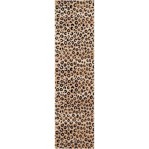 Well Woven Dulcet Leopard Animal Print Black Area Rug - 1 of 4