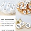 Big Dot of Happiness Black & White Wedding Candy Stickers, Mr & Mrs Wedding Guest Favors, Party Favor Labels, Small Round Candy Stickers - 324 Count - 4 of 4