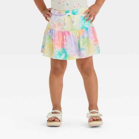 Tie dye shop tiered skirt