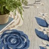 Nourison Aloha Contemporary Floral Border Outdoor Rug - 4 of 4